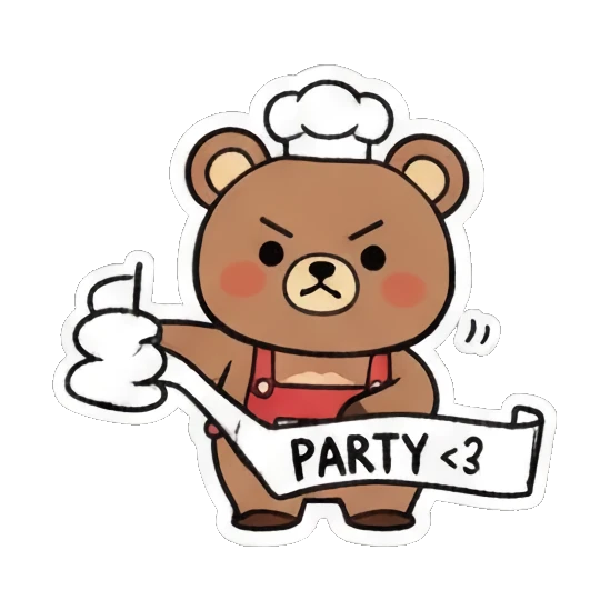 Sticker 8 from AI Sticker Pack, designed for expressive chats, social replies, and everyday reactions.