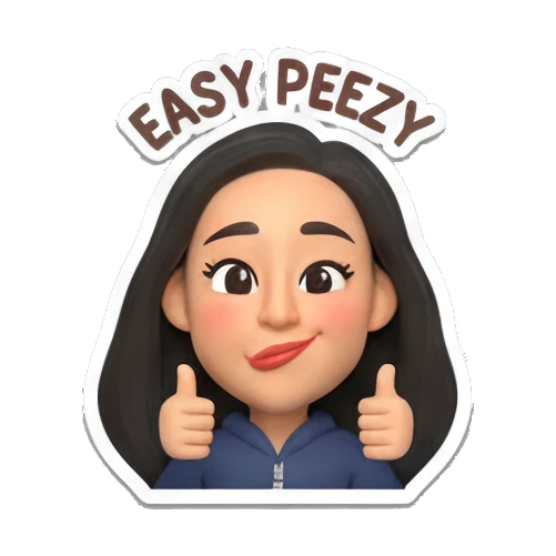 竖起大拇指的女孩 Daily Moods of a Modern Girl sticker for expressive chats and social replies.