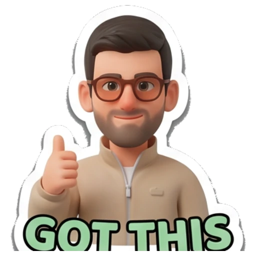 Sticker 7 from AI Sticker Pack, designed for expressive chats, social replies, and everyday reactions.