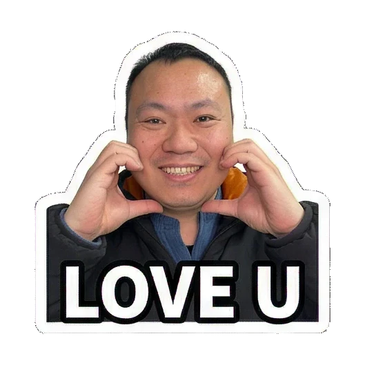 Sticker 1 from AI Sticker Pack, designed for expressive chats, social replies, and everyday reactions.