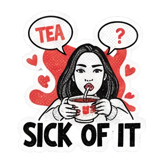 最棒欢呼G.O.A.T. Gritty Girl Moods sticker for expressive chats and social replies.