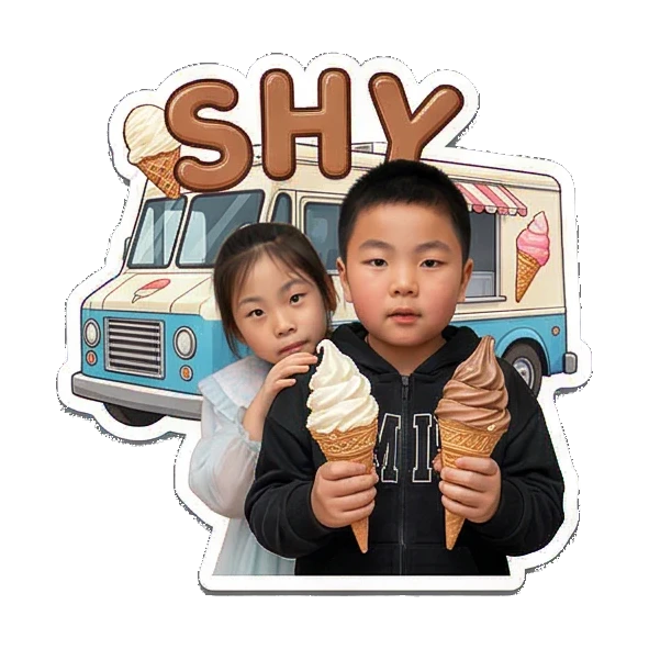 Sticker 5 from AI Sticker Pack, designed for expressive chats, social replies, and everyday reactions.