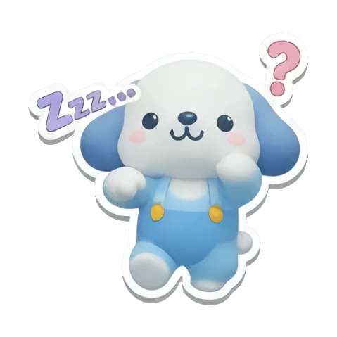 Sticker 7 from blue dog, designed for expressive chats, social replies, and everyday reactions.