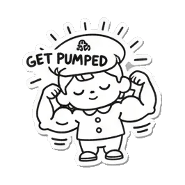 水手比心XOXO Sailor's Expressive Adventures sticker for expressive chats and social replies.