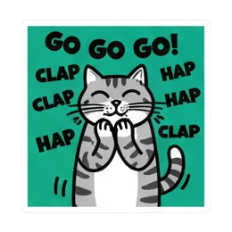 Sticker 10 from AI Sticker Pack, designed for expressive chats, social replies, and everyday reactions.