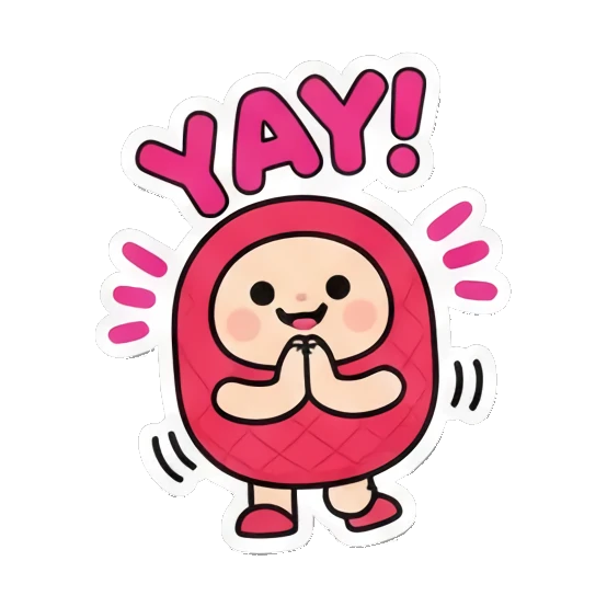 Sticker 2 from AI Sticker Pack, designed for expressive chats, social replies, and everyday reactions.