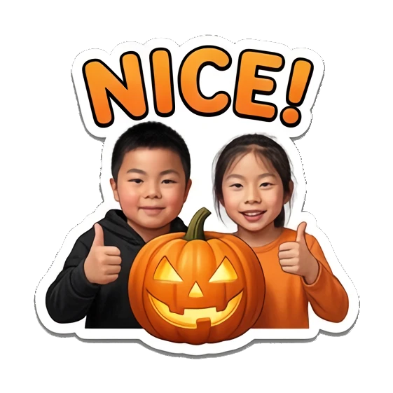 Sticker 14 from AI Sticker Pack, designed for expressive chats, social replies, and everyday reactions.
