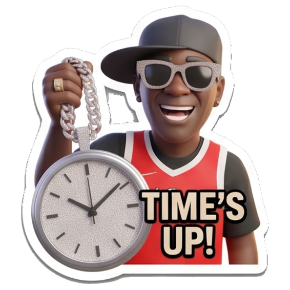 Sticker 1 from AI Sticker Pack, designed for expressive chats, social replies, and everyday reactions.