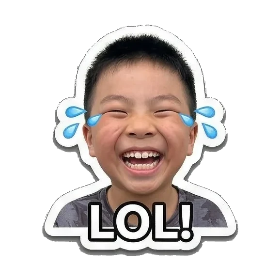Sticker 7 from AI Sticker Pack, designed for expressive chats, social replies, and everyday reactions.