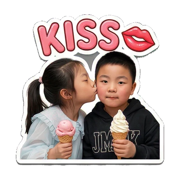 Sticker 7 from AI Sticker Pack, designed for expressive chats, social replies, and everyday reactions.