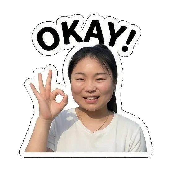 Sticker 6 from AI Sticker Pack, designed for expressive chats, social replies, and everyday reactions.