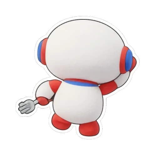 机器人开心大笑 Little Tech Buddy sticker for expressive chats and social replies.