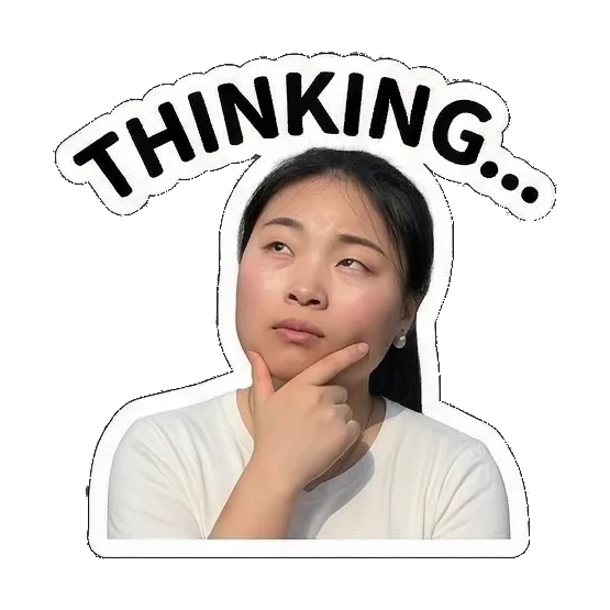 Sticker 8 from AI Sticker Pack, designed for expressive chats, social replies, and everyday reactions.