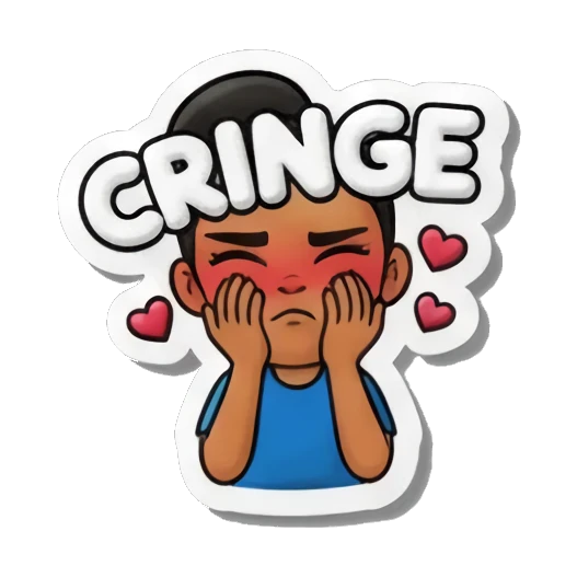 bored eye roll Playful Girl Expressions sticker for expressive chats and social replies.