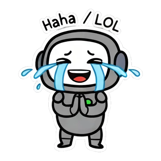 Sticker 6 from AI Sticker Pack, designed for expressive chats, social replies, and everyday reactions.