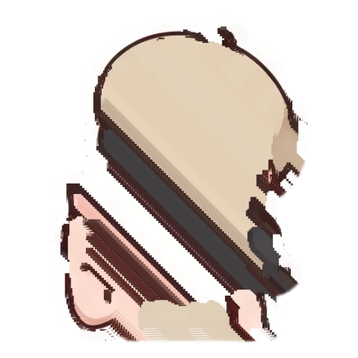 Girl in beret giving a thumbs up with a wink Beret Girl Daily Life sticker for expressive chats and social replies.