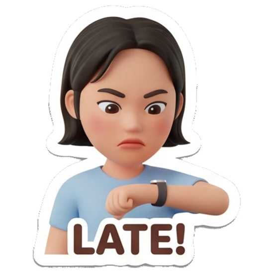 Sticker 12 from AI Sticker Pack, designed for expressive chats, social replies, and everyday reactions.
