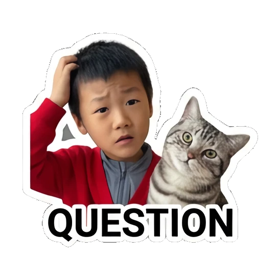Sticker 16 from AI Sticker Pack, designed for expressive chats, social replies, and everyday reactions.