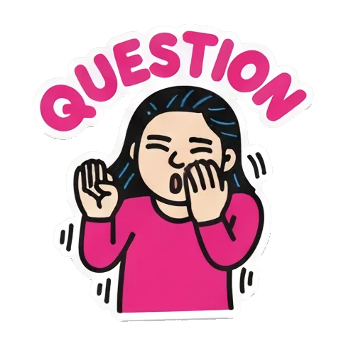 Sticker 16 from AI Sticker Pack, designed for expressive chats, social replies, and everyday reactions.
