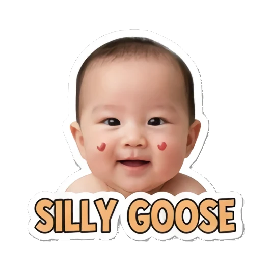 大笑的宝宝 Little Baby Expressions sticker for expressive chats and social replies.