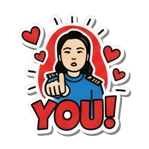 冥想放松 Pop Art Girl's Daily Moods sticker for expressive chats and social replies.