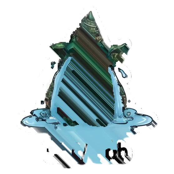 Green goblin crying loudly with tears flowing Mystic Forest Goblin sticker for expressive chats and social replies.
