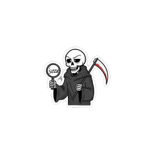 Sticker 6 from AI Sticker Pack, designed for expressive chats, social replies, and everyday reactions.