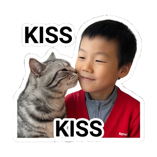 Sticker 7 from AI Sticker Pack, designed for expressive chats, social replies, and everyday reactions.