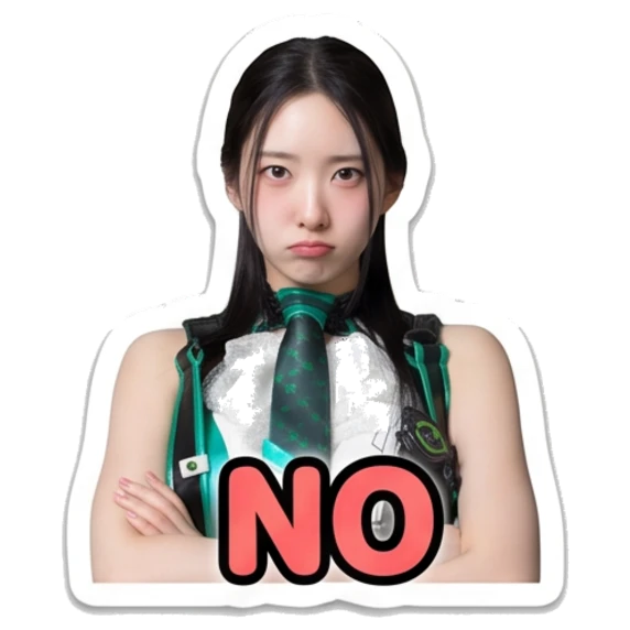 Sticker 2 from AI Sticker Pack, designed for expressive chats, social replies, and everyday reactions.