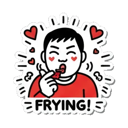 Sticker 13 from AI Sticker Pack, designed for expressive chats, social replies, and everyday reactions.