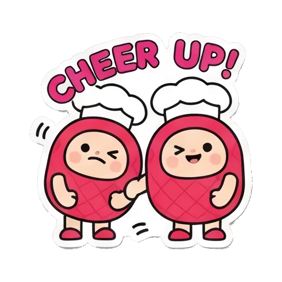 Sticker 9 from AI Sticker Pack, designed for expressive chats, social replies, and everyday reactions.