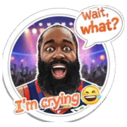 Sticker 3 from AI Sticker Pack, designed for expressive chats, social replies, and everyday reactions.