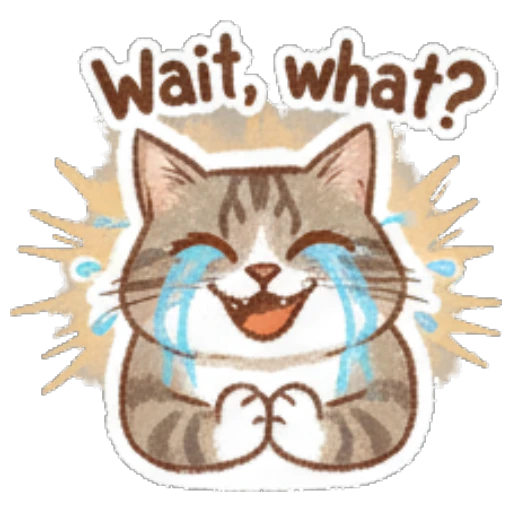 Sticker 2 from AI Sticker Pack, designed for expressive chats, social replies, and everyday reactions.