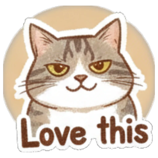 Sticker 8 from AI Sticker Pack, designed for expressive chats, social replies, and everyday reactions.
