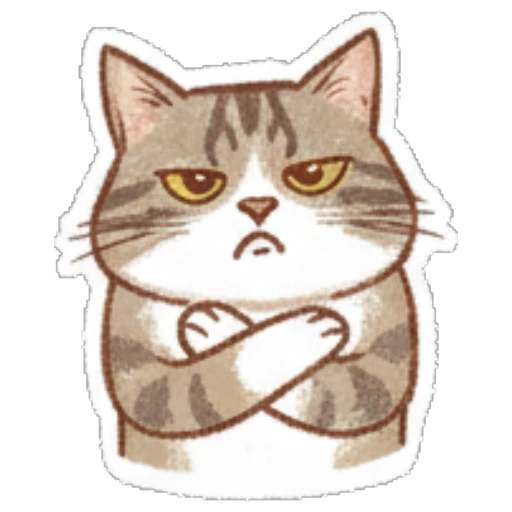 Sticker 10 from AI Sticker Pack, designed for expressive chats, social replies, and everyday reactions.