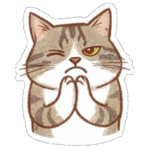 Sticker 14 from AI Sticker Pack, designed for expressive chats, social replies, and everyday reactions.